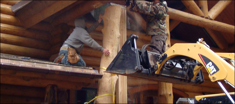 Log Home Log Replacement  Falkland,  North Carolina