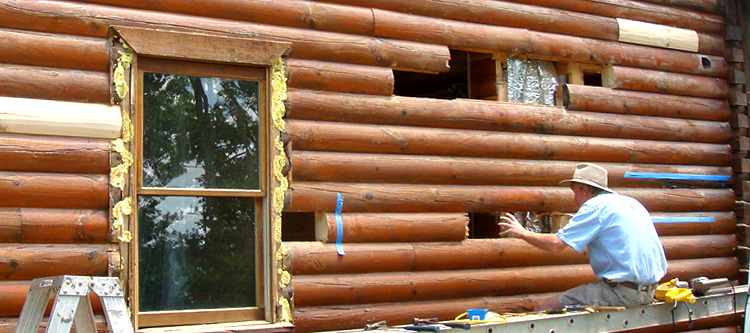 Log Home Repair Saratoga,  North Carolina