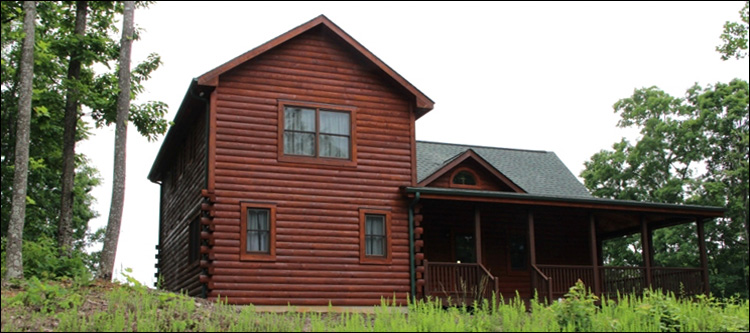 Professional Log Home Borate Application  Saratoga,  North Carolina